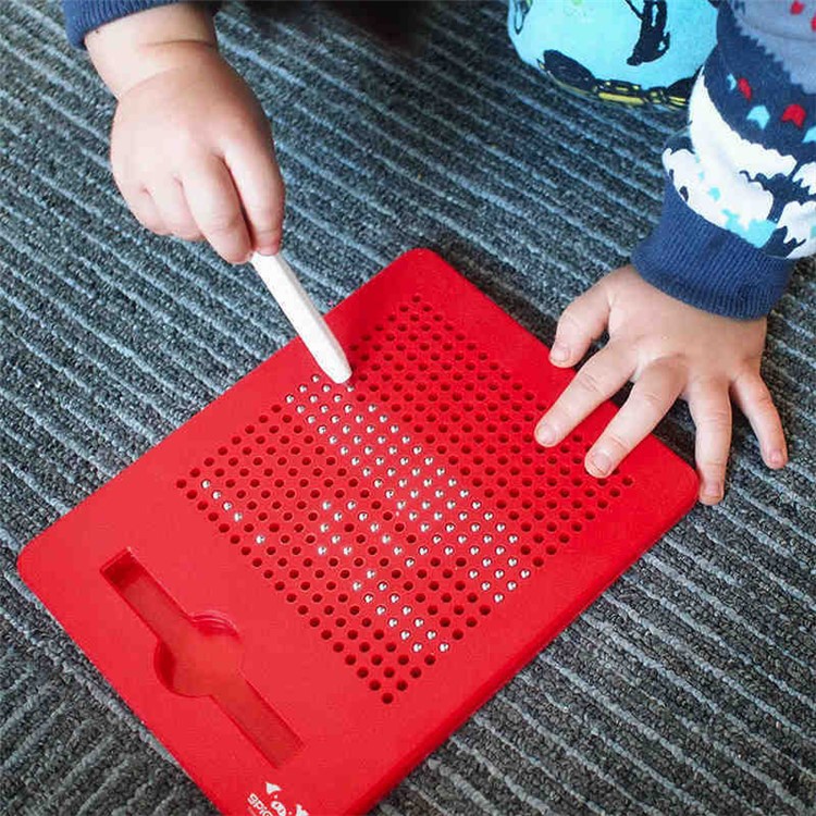 Magnetic Ball Sketch Pad Tablet Kids Drawing Board Magnetic Children Drawing Toy-3
