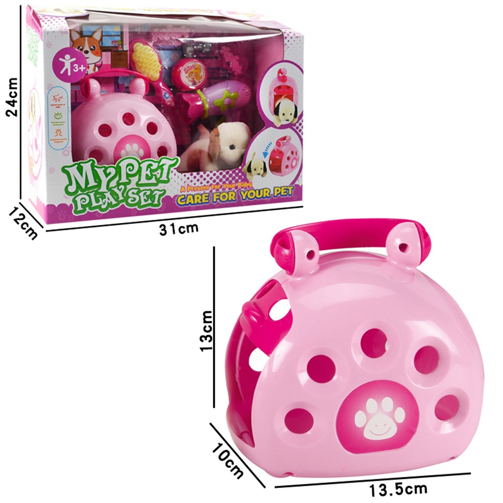 Wholesale Pet Dog House Toy Educational Children's Toy Hair Dressing