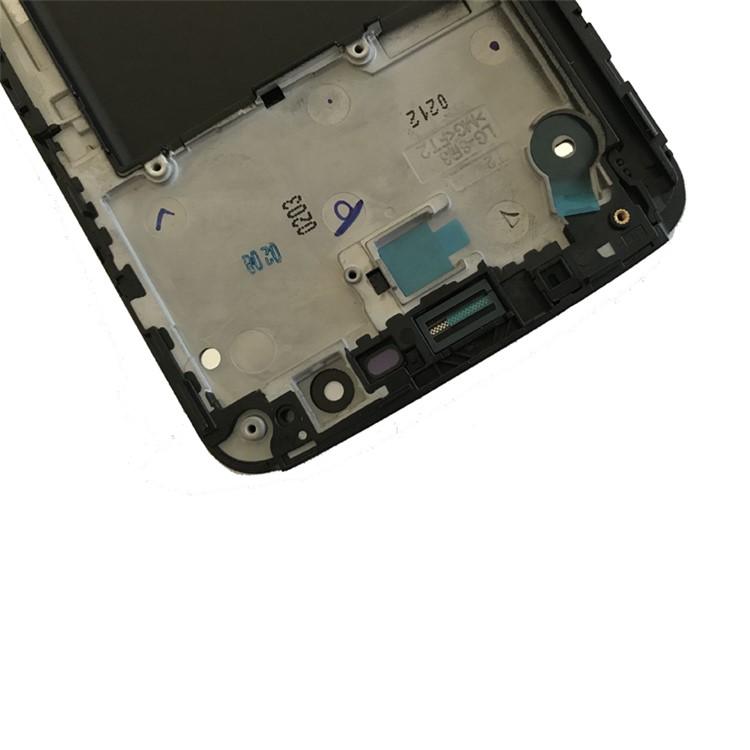 For LG Stylus 3 LS777 LCD Screen and Digitizer Assembly + Frame Part Replacement (Non-OEM Screen Glass Lens, OEM Other Parts) - Black-2