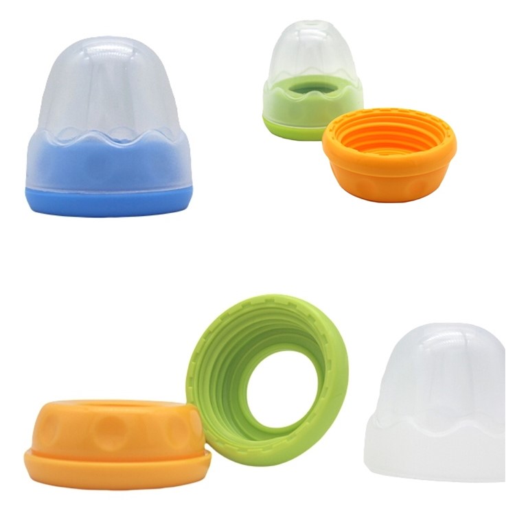 Standard Bottle Cap and Collar - White-2