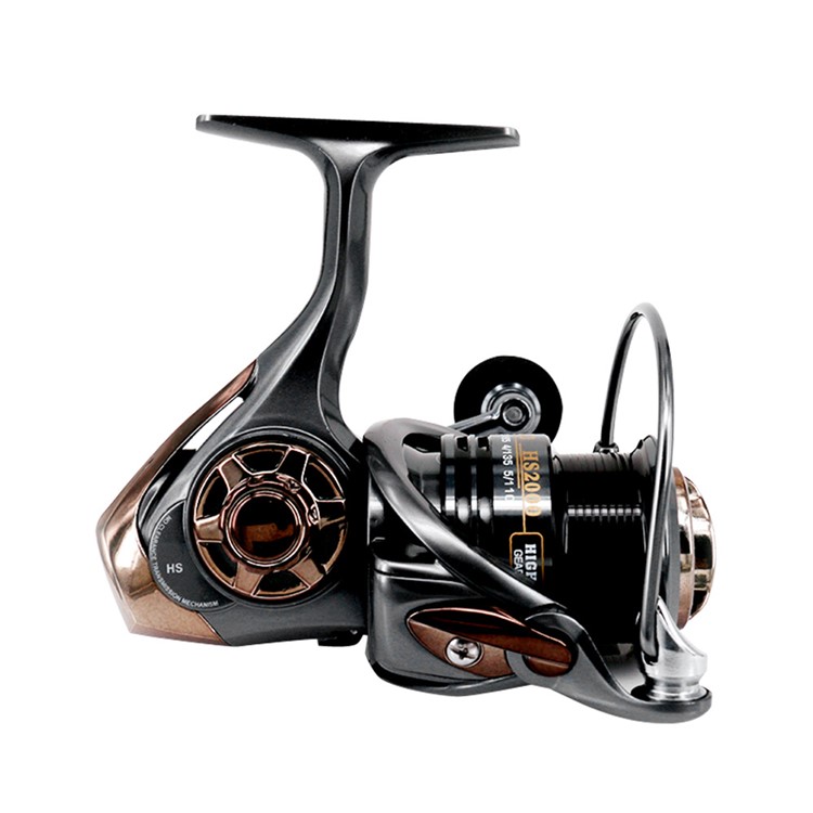 DEUKIO HS5000 6.7: 1 5 + 1BB Carretel Raso De Carretel De Pesca-2
