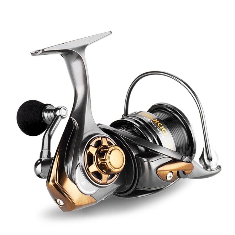 DEUKIO HS5000 6.7: 1 5 + 1BB Carretel Raso De Carretel De Pesca-4