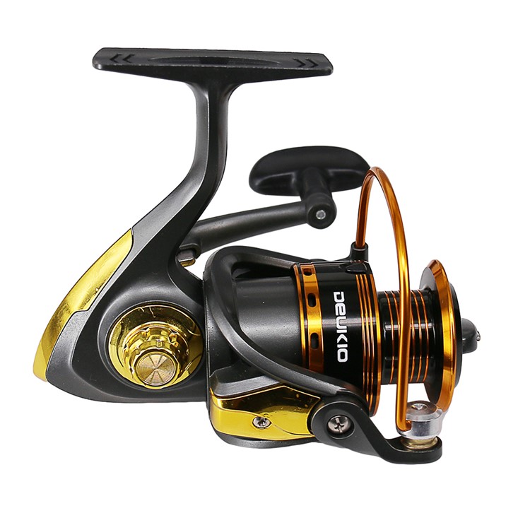 JS7000 10BB 5.1:1 Gear Ratio Metal Spool Fishing Reel with Folding Arm-1