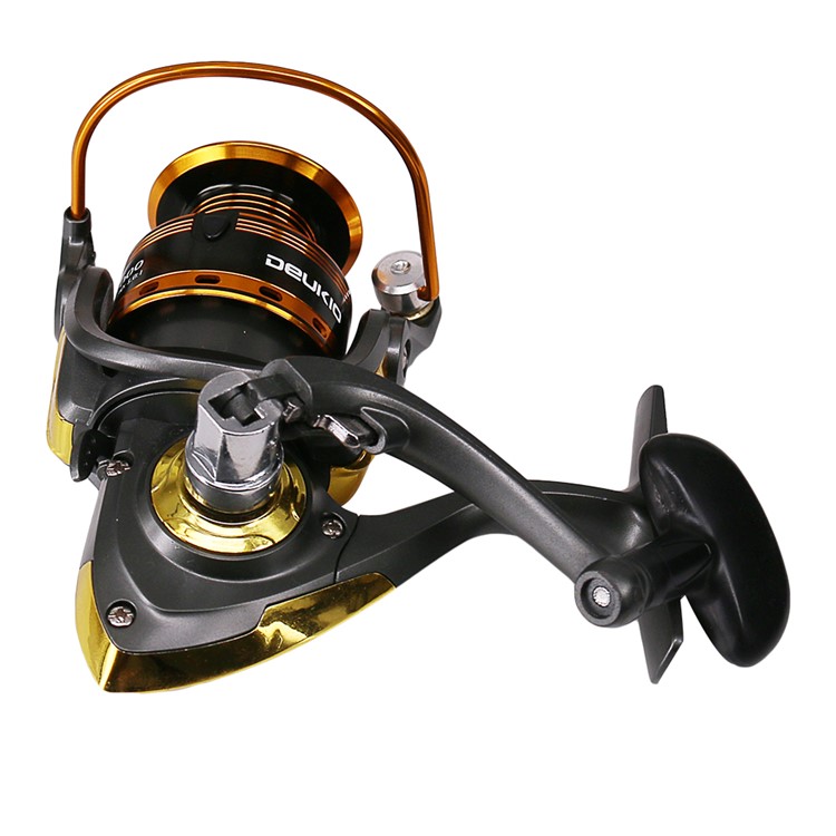 JS7000 10BB 5.1:1 Gear Ratio Metal Spool Fishing Reel with Folding Arm-5