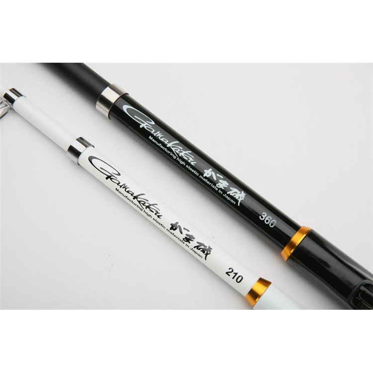 2.4M Fishing Rod Reel Combos Carbon Telescopic Fishing Rod Pole - Black-14