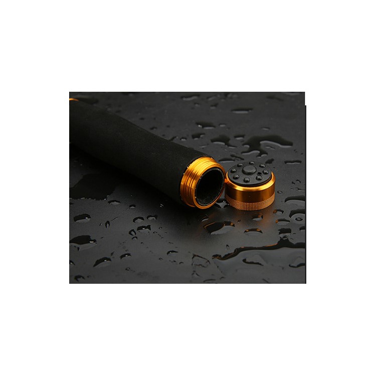2.4M Fishing Rod Reel Combos Carbon Telescopic Fishing Rod Pole - Black-6
