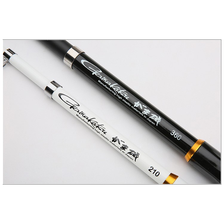 2.4M Fishing Rod Reel Combos Carbon Telescopic Fishing Rod Pole - Black-9