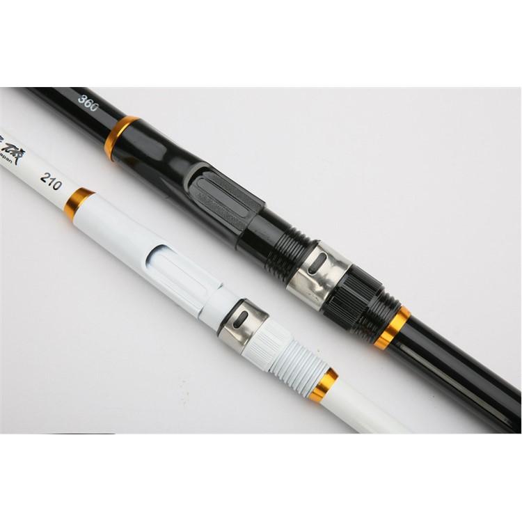 3.6M Telescopic Fishing Rod + Reel Combos Fishing Pole Set Saltwater Freshwater Kit - Black-15