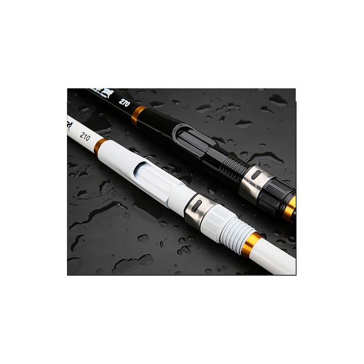 3.6M Telescopic Fishing Rod + Reel Combos Fishing Pole Set Saltwater Freshwater Kit - Black-2