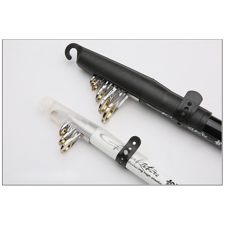 3.6M Telescopic Fishing Rod + Reel Combos Fishing Pole Set Saltwater Freshwater Kit - Black-9