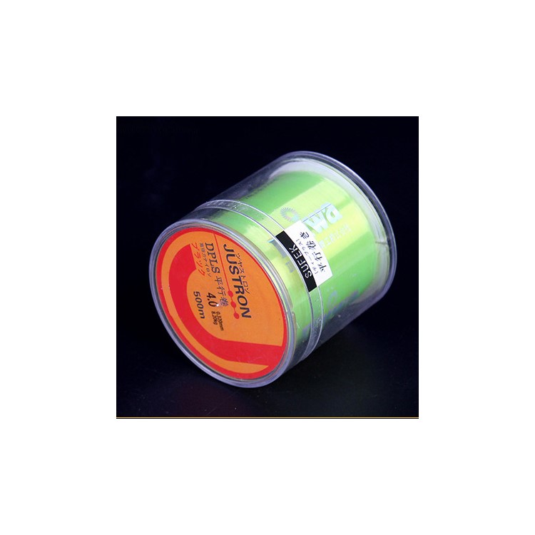 LMAIDE 500m Abrasion-resistant Wear-resistant Nylon Fishing Line - Green / 4.0-1