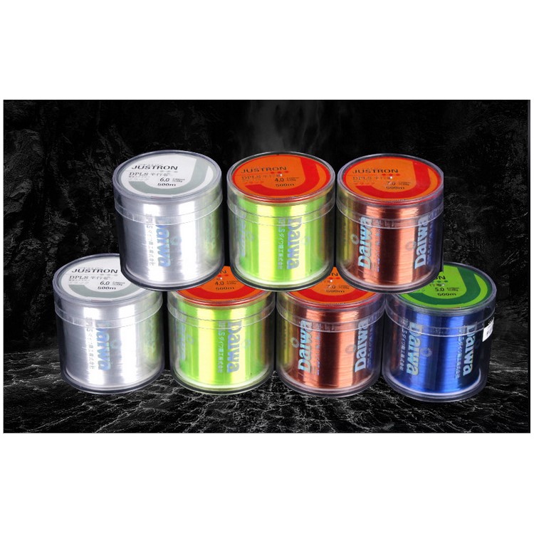 LMAIDE 500m Abrasion-resistant Nylon Premium Fishing Line - Blue / 6.0-5