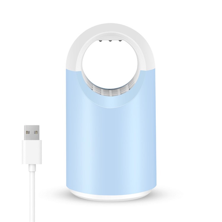Washable Electric Mosquito Killer Lamp UV LED Light Mosquito Repeller - Blue