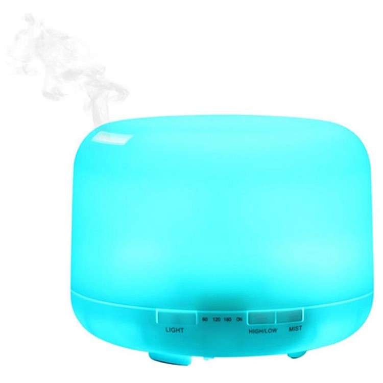 500ML LED Humidifier Aroma Essential Diffuser 7 Colors Adjustable Humidifier - US Plug-11