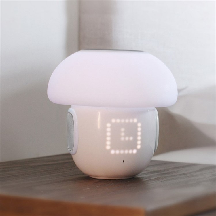 Emotion Bluetooth Smart Lamp Speaker Intelligent APP DIY Message Mood Light - Pink-1