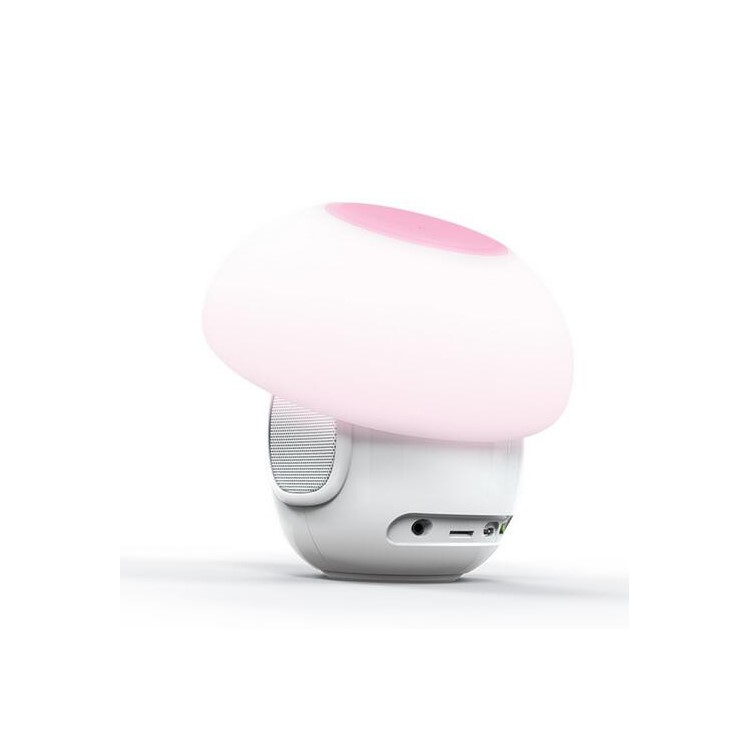 Emotion Bluetooth Smart Lamp Speaker Intelligent APP DIY Message Mood Light - Pink-4