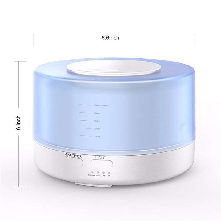 700ML Aromatherapy Machine Humidifier Fragrance Lamp with Remote Control - US Plug-7