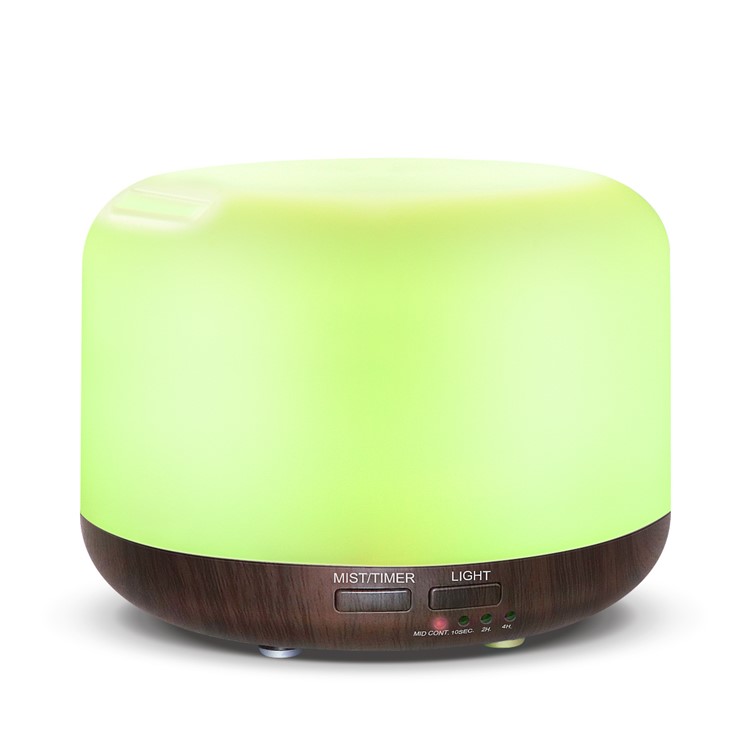 300ML LED Humidifier Aroma Essential Diffuser 7 Colors Adjustable Humidifier - US Plug-10
