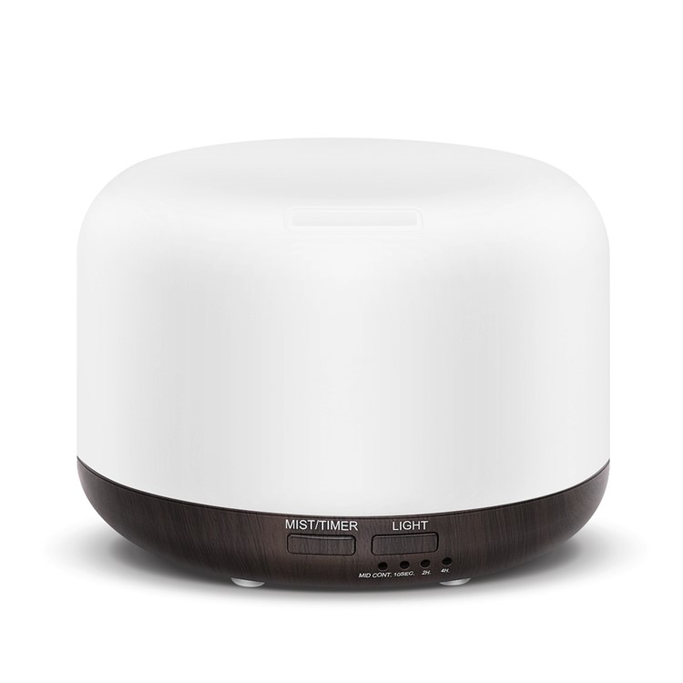 300ML LED Humidifier Aroma Essential Diffuser 7 Colors Adjustable Humidifier - US Plug-8