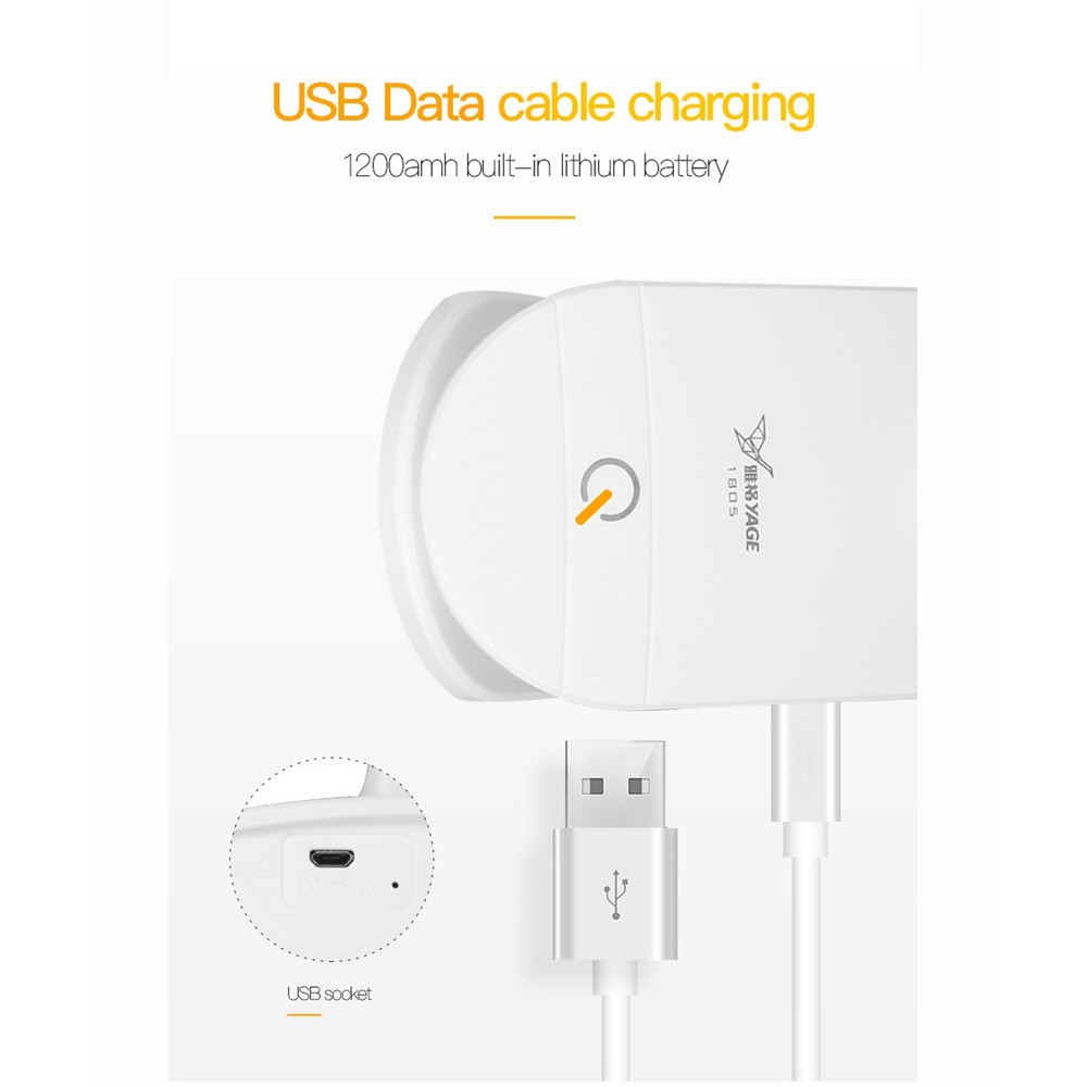 USB Charging Creative Bedroom Children Learning Studying Touch Small Table Lamp Light-8