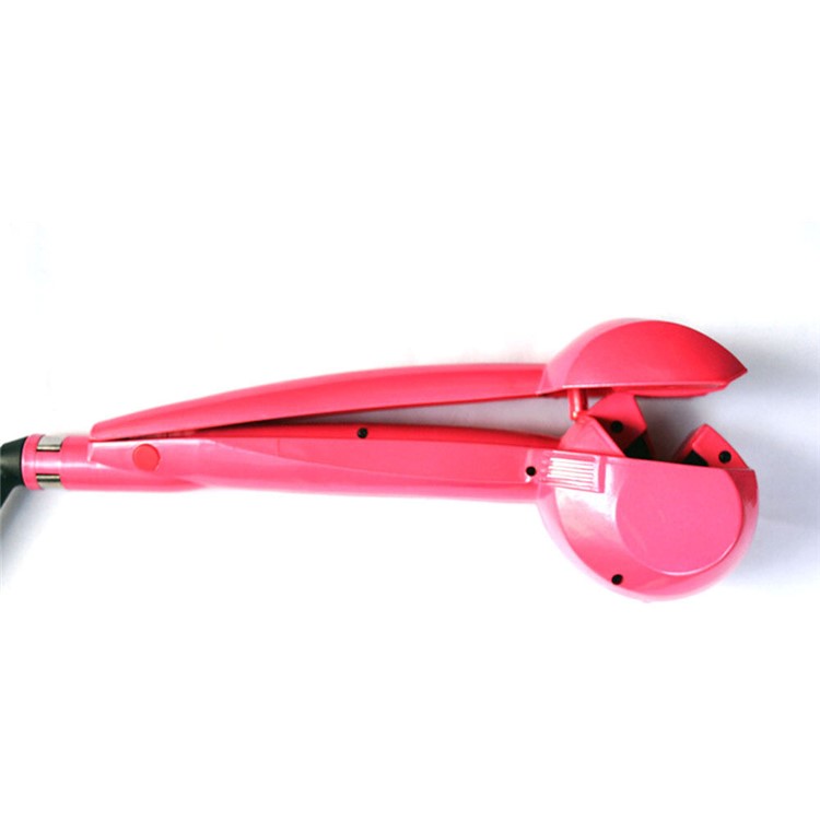 High Quality Auto Hair Curler Magic Curling Iron Ceramic Wave Hair Roller Hair Styler - Rose / US Plug-3