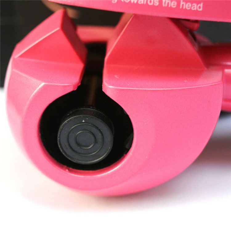 High Quality Auto Hair Curler Magic Curling Iron Ceramic Wave Hair Roller Hair Styler - Rose / US Plug-5