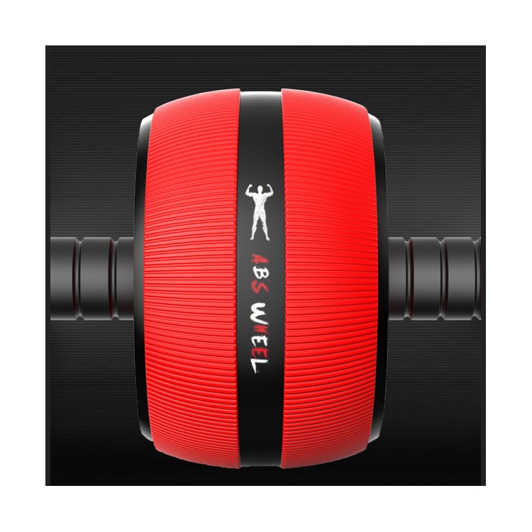 Exercise Wheel ABS Abdominal Gym Fitness Machine Body Strength Training Roller - Red-6
