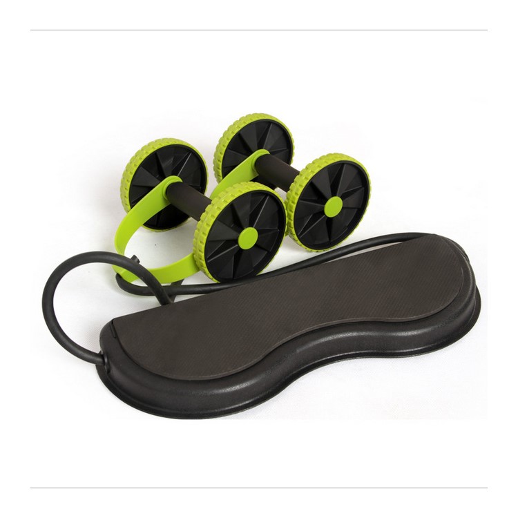 Adjustable 2-in-1 Abdominal Fitness + Pulling Strength Training Roller Pulling Rope Fitness Training Equipment-2