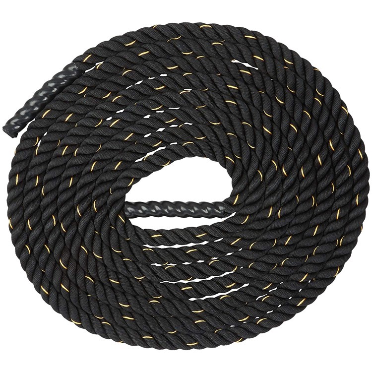 Fitness Battle Rope Strength Training Workout Exercise Rope, Size: 38mm x 9m-3