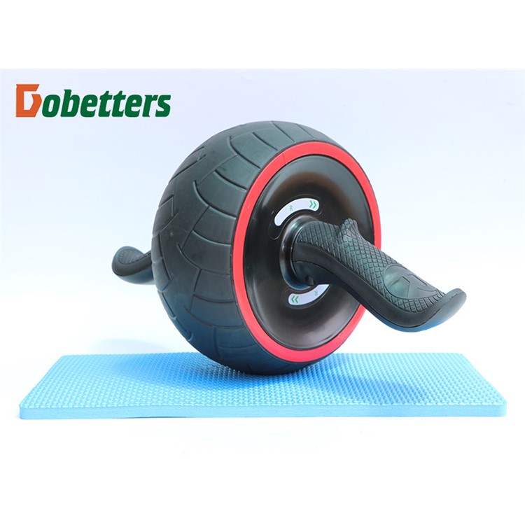 Fitness Velocidad De Entrenamiento AB Roller Abdominal Ejercicio De Rebote Rueda De Entrenamiento Gimnasio - Rojo-2