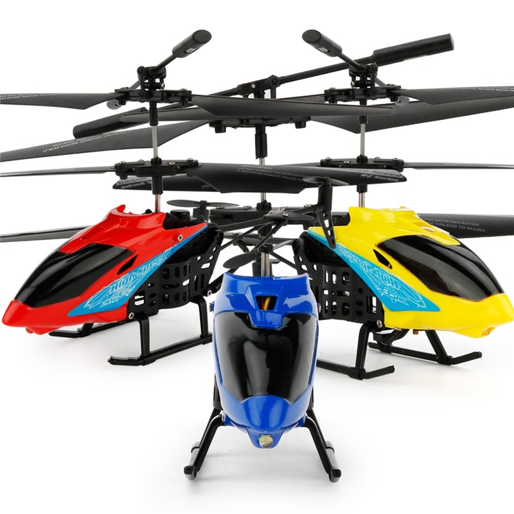 JX-807 2 Channel Mini RC Helicopter RC Drone - Red-12