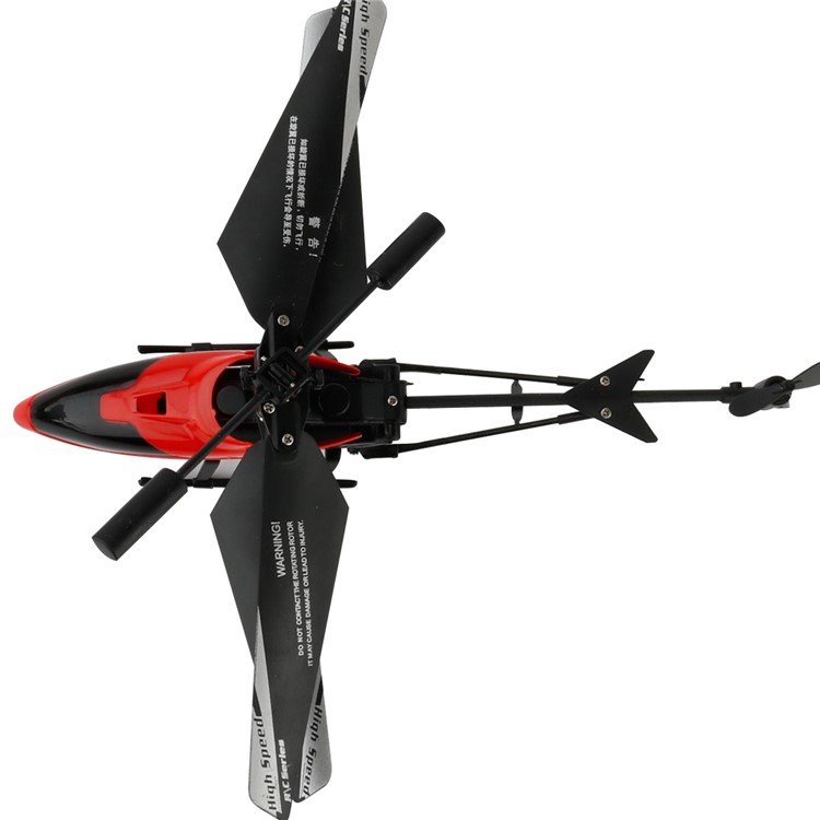 JX-807 2 Channel Mini RC Helicopter RC Drone - Red-2