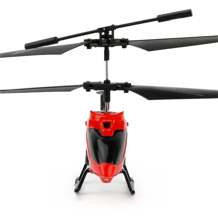 JX-807 2 Channel Mini RC Helicopter RC Drone - Red-3