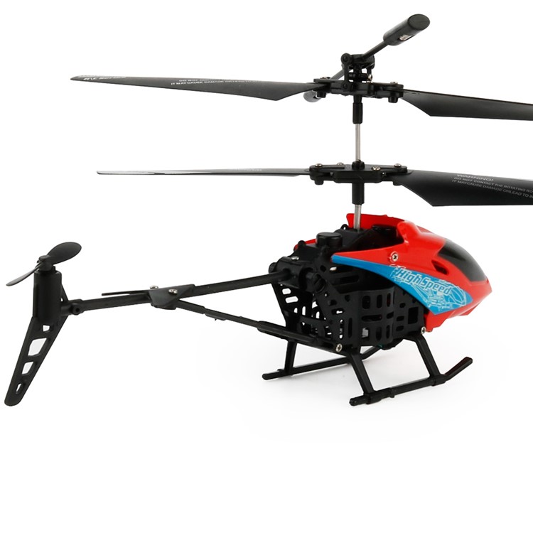 JX-807 2 Channel Mini RC Helicopter RC Drone - Red-4