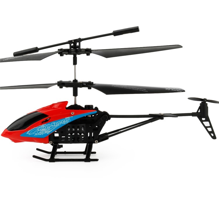 JX-807 2 Channel Mini RC Helicopter RC Drone - Red-5
