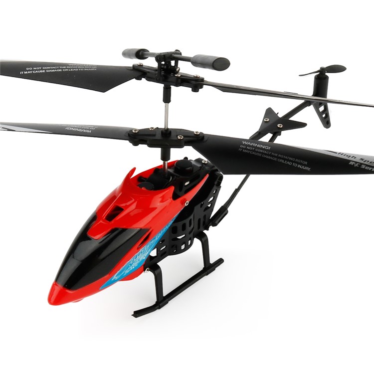 JX-807 2 Channel Mini RC Helicopter RC Drone - Red-6