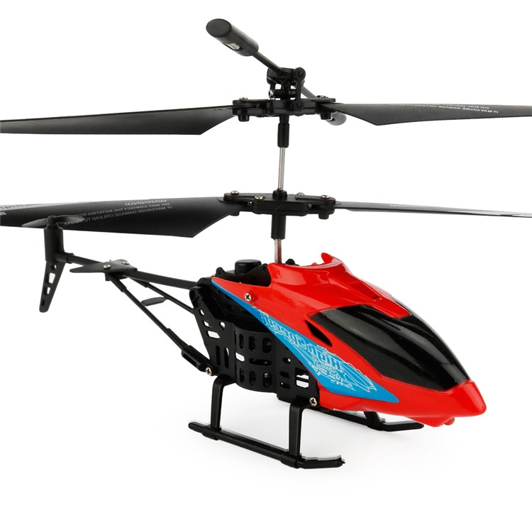JX-807 2 Channel Mini RC Helicopter RC Drone - Red-7