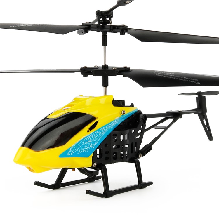 JX-807 Mini Infrared Remote Control Helicopter 2CH - Yellow-2