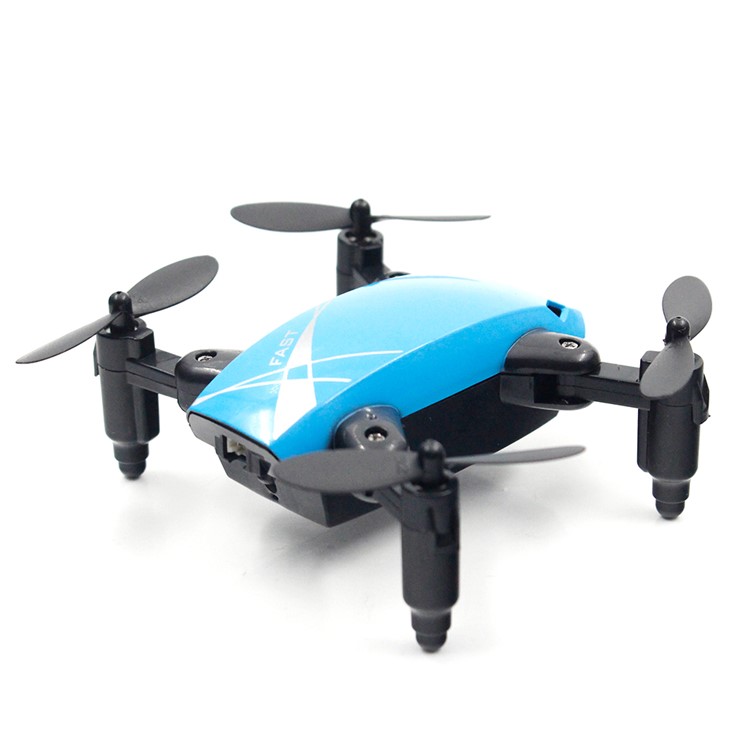 S9 Folding RC Quadcopter Mini One Key Return Headless Mode 360 Degree Rollover RC Quadcopter - Blue-1