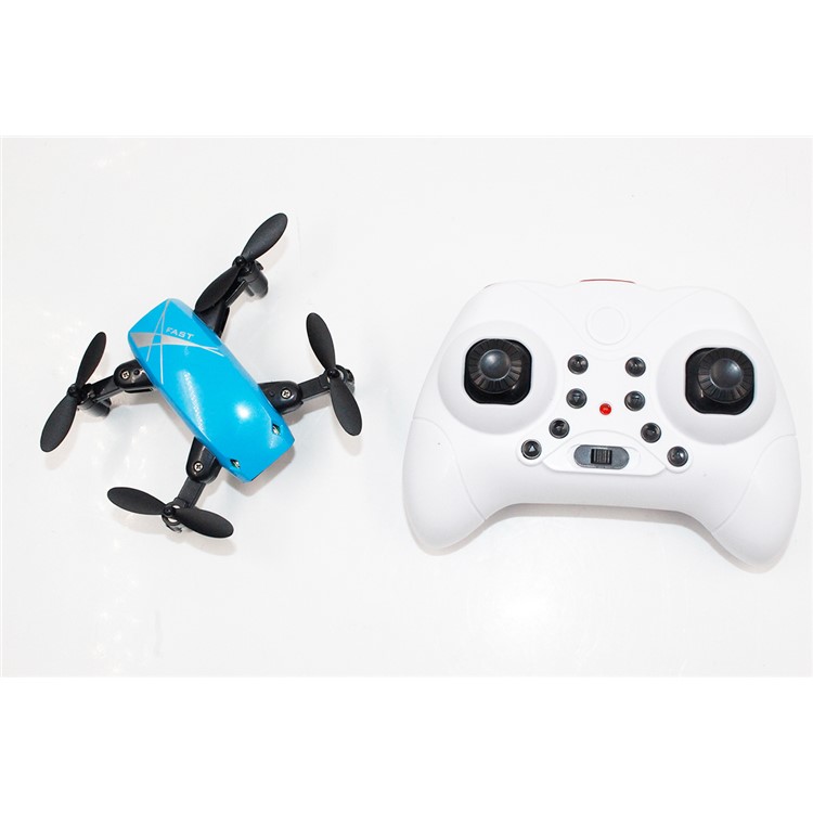 S9 Folding RC Quadcopter Mini One Key Return Headless Mode 360 Degree Rollover RC Quadcopter - Blue-10