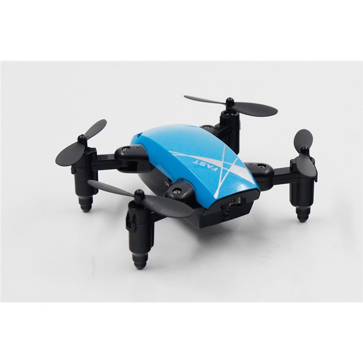 S9 Folding RC Quadcopter Mini One Key Return Headless Mode 360 Degree Rollover RC Quadcopter - Blue-4