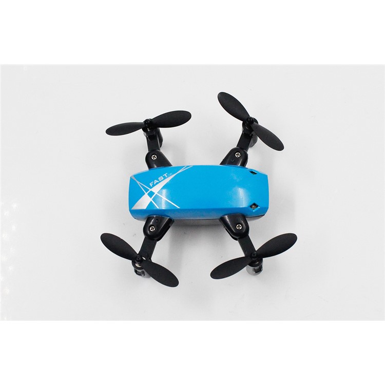S9 Folding RC Quadcopter Mini One Key Return Headless Mode 360 Degree Rollover RC Quadcopter - Blue-5