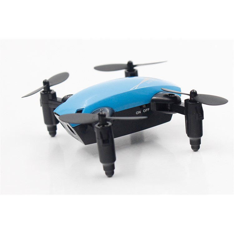 S9 Folding RC Quadcopter Mini One Key Return Headless Mode 360 Degree Rollover RC Quadcopter - Blue-7