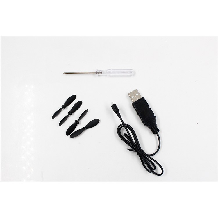 S9 Mini Foldable RC Quadcopter One Key Return Headless Mode 360 Degree Rollover RC Quadcopter - White-6