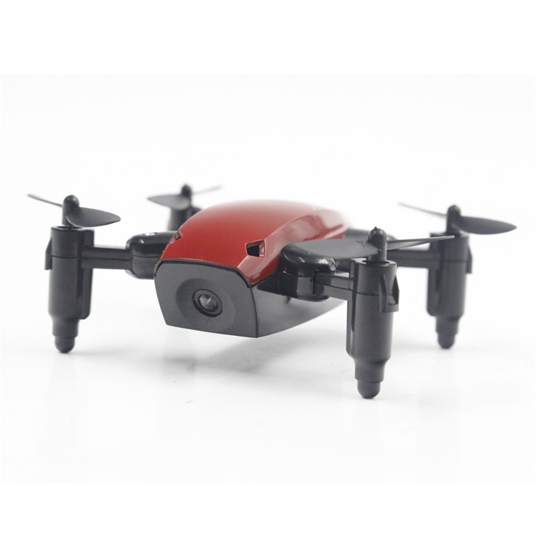 S9 Mini One Key Return Headless Mode 3D Flip Foldable RC Quadcopter - Red-1