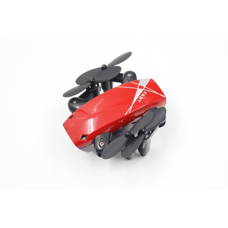 S9 Mini One Key Return Headless Mode 3D Flip Foldable RC Quadcopter - Red-3