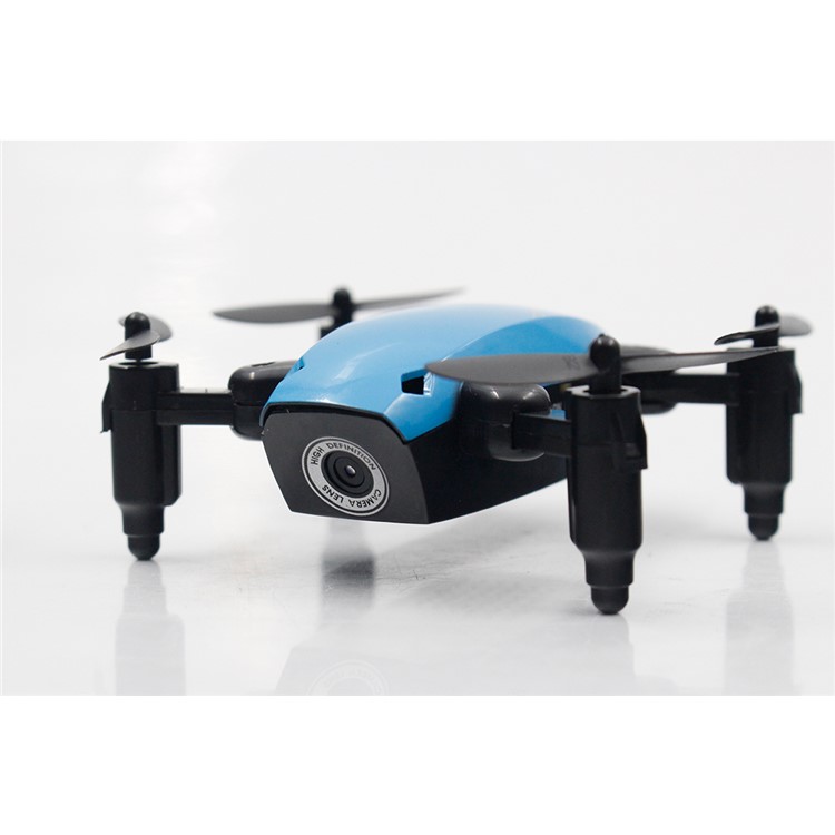 S9W Foldable 4-Axis RC Drone APP Phone Control RC Quadcopter Support WiFi Transmission - Blue-4