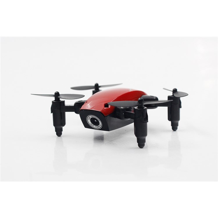 S9W 4-Axis Foldable RC Drone Portable RC Quadcopter Support WiFi Transmission - Red-2