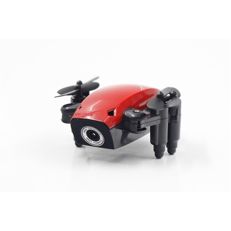 S9W 4-Axis Foldable RC Drone Portable RC Quadcopter Support WiFi Transmission - Red-5