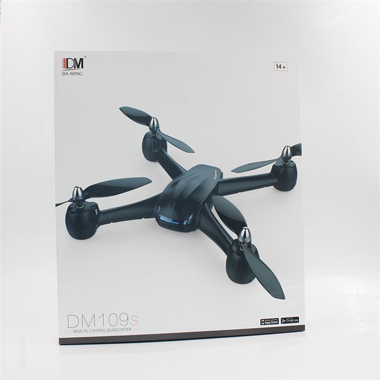 DM109S 2.4GHz 6-axis Gyro WiFi RC Quadcopter with HD Camera - Black-3
